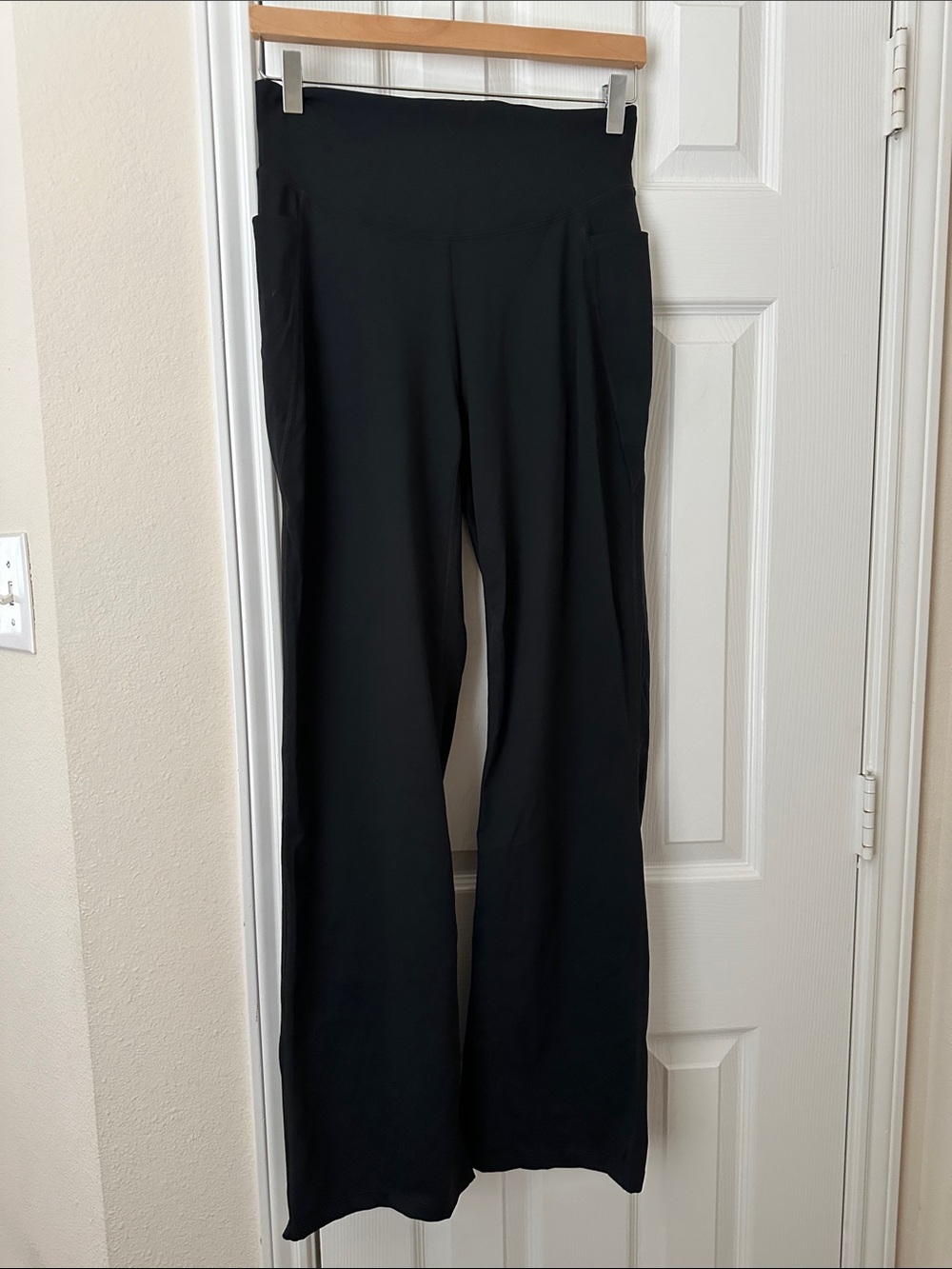 Jockey Black Wide-Leg High-Rise Women's Pants